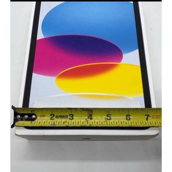 Apple iPad 10th Gen 64 GB Wi-Fi 10.9in Blue Empty BOX ONLY NO TABLET - Picture 10 of 10